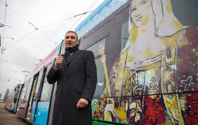 Кличко: Киев планирует закупить трамваи на сумму около 25 млн евро за кредитные средства