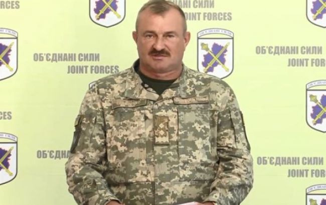 Хомчак представил на Донбассе нового командующего штаба ООС
