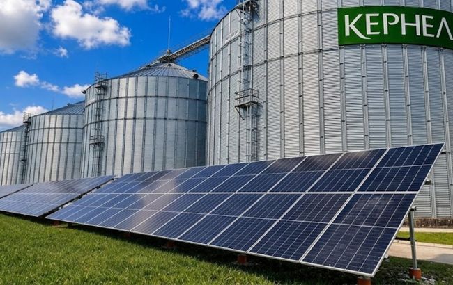 Опора на власну енергію: "Кернел" встановлює сонячні панелі на елеваторах