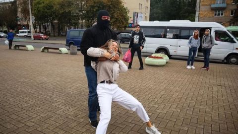 На протестах в Мінську затримали більше 40 осіб, - правозахисники