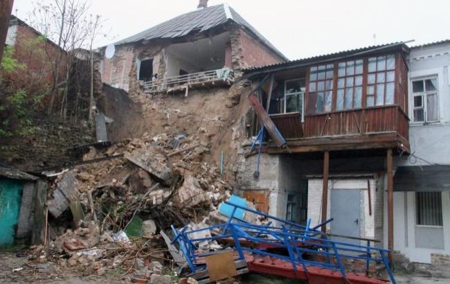 В Мелитополе обрушился жилой дом