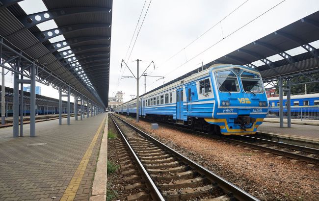 В Киеве отменили несколько рейсов городской электрички