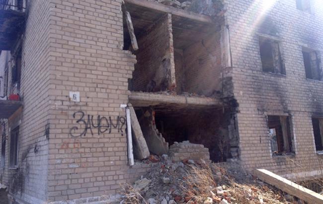 У Мар'їнці в результаті нічного обстрілу пошкоджено 4 будинки