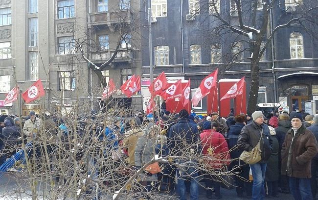 Протести в Києві: фото