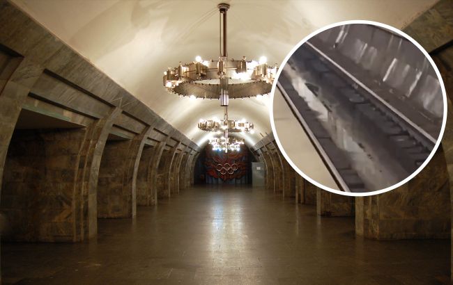 "Вода идет со стен": в Киеве подтапливает еще одну станцию метро. Нужно ли паниковать?