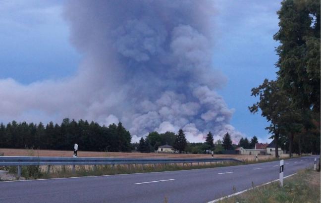 Під Берліном через лісову пожежу евакуювали понад 500 осіб