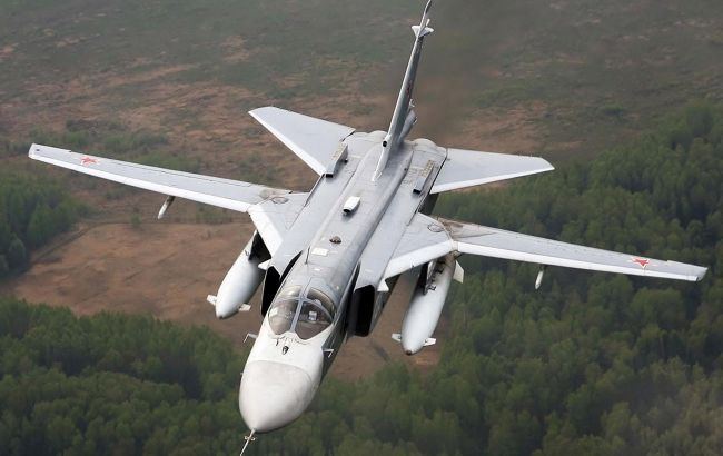 ЗСУ знищили ворожий бомбардувальник Су-24М під Бахмутом