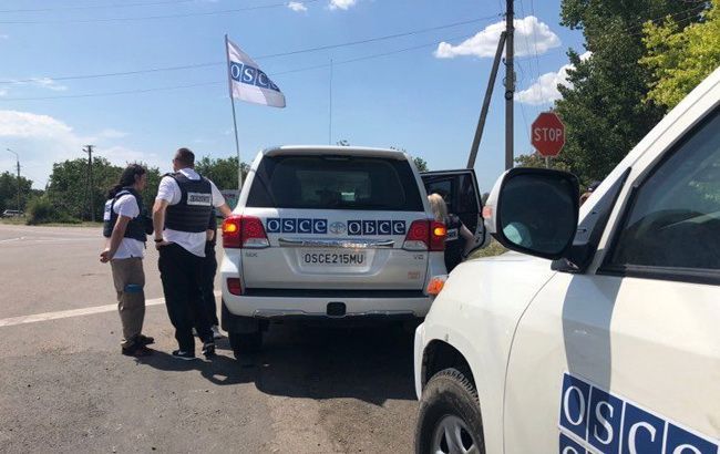 ОБСЄ зафіксувала гаубиці бойовиків у Луганській області