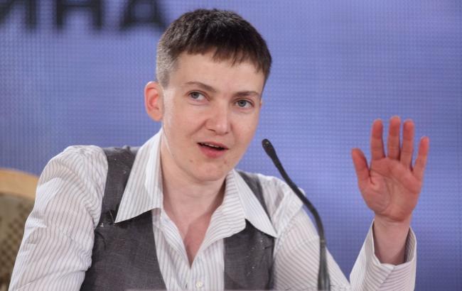 Савченко: "Нам с Россией не по пути"