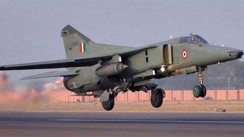 В Індії зазнав катастрофи винищувач Міг-27