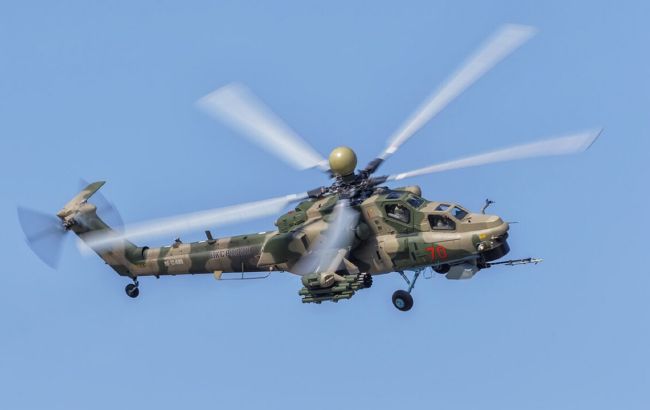 Бійці "Рарог" дроном збили російський вертоліт у Бєлгородській області (відео)