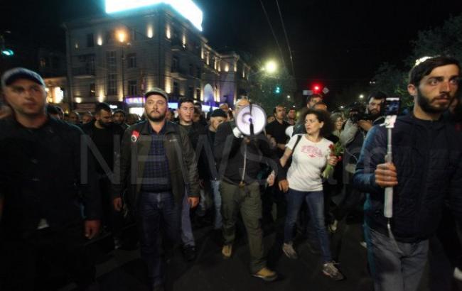 В Ереване прошло шествие оппозиции