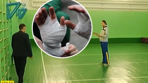 Урок фізкультури закінчився для учениці переломом рук