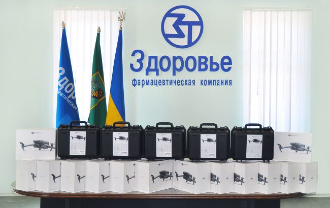 Группа компаний "Здоровье" передала в июне военным лекарства более чем на 1 млн гривен