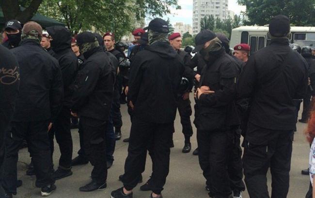 Полиция задержала подозреваемых в организации взрыва на автостоянке в Киеве