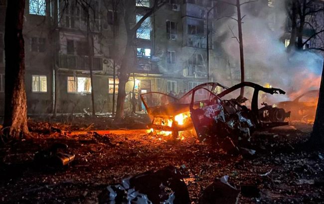 Ночная атака дронов по Одессе: опубликованы фото и видео