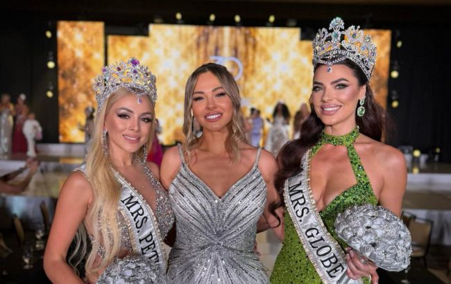 Украина получила сразу две главные короны на конкурсе Mrs. Globe 2026: детали