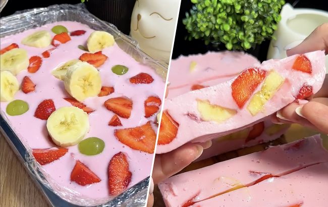 Ідеальний літній десерт з 4 інгредієнтів: готується всього кілька хвилин