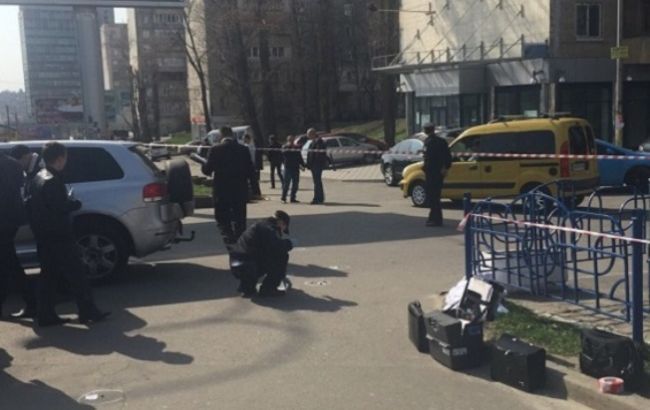 В Киеве на месте убийства бизнесмена избили журналистов