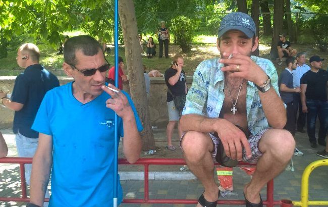 Очевидці заявили про проплаченість "антитрухановского" мітингу в Одесі, - відео