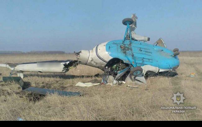 У Полтавській області впав вертоліт