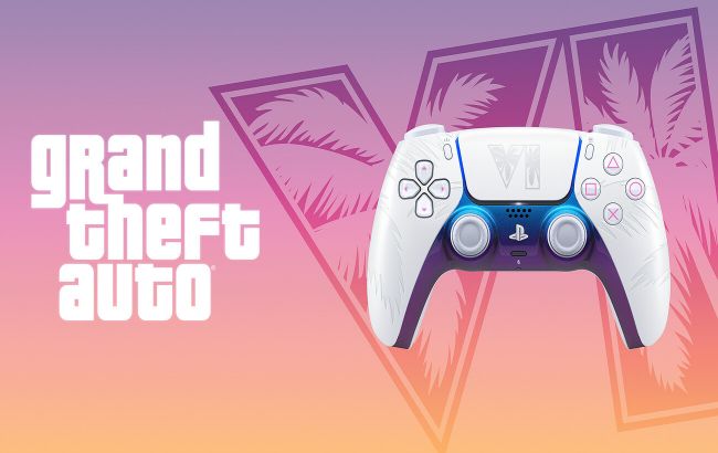 PlayStation готовится к GTA 6: Sony выпустила геймпады в стиле Vice City