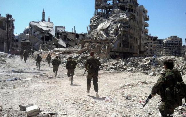 В Сирии правительственные войска заняли еще один город вблизи Дамаска