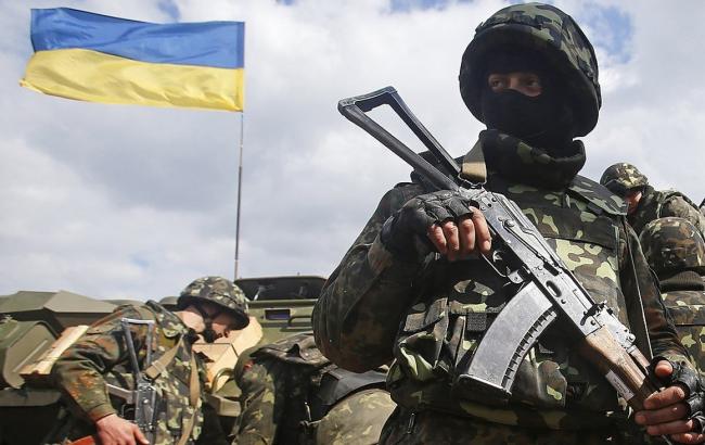 В результате обстрела боевиками сил АТО погибли двое украинских военных
