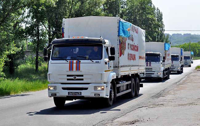 Россия направила очередной "гумконвой" на оккупированный Донбасс