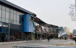 Как выглядят Retail Park, "Эпицентр" и "Ашан" на Почайной в Киеве после атаки: фото, видео