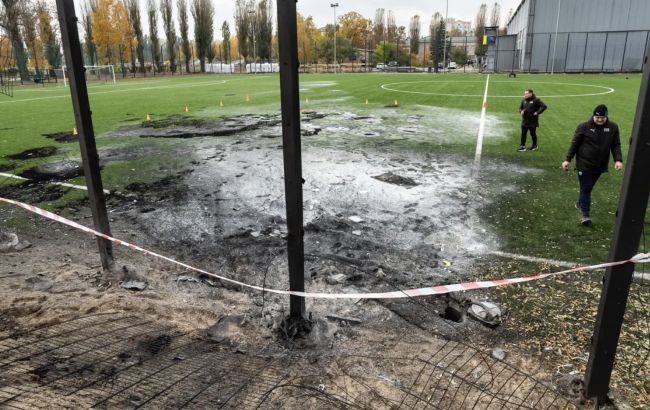 Ночная атака на Киев: "Шахед" повредил академии "Полесья" и "Металлиста 1925"