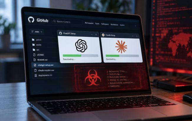 Фейковые ChatGPT и Claude заражают ПК: как мошенники обходят защиту Windows