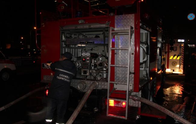 В Киеве горел Минский рынок