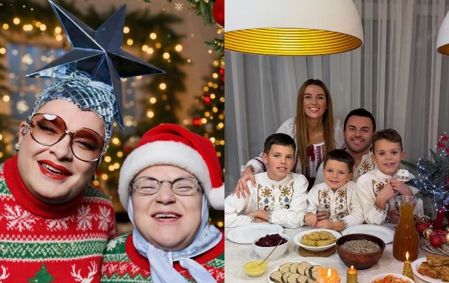 Как Притула, Сердючка и другие звезды празднуют Рождество и что желают украинцам (фото)