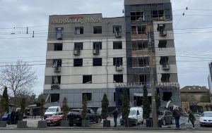 Який вигляд має Подільський район Києва після атаки: репортаж РБК-Україна з місця подій