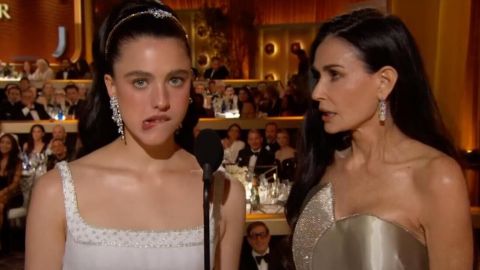 "Субстанция" с хэппи-эндом. Деми Мур и Маргарет Куолли воссоздали встречу своих героинь