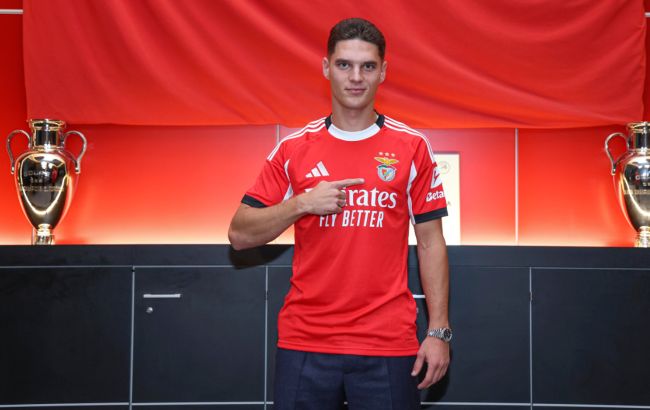 Судаков став гравцем "Бенфіки": всі деталі і перші слова українця у Португалії