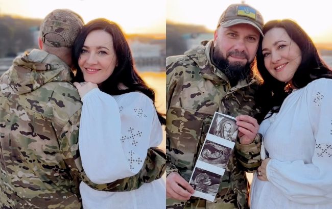 45-летняя Соломия Витвицкая беременна первенцем от жениха-военного (видео)