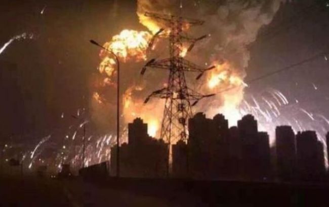 В результате взрыва в Китае пострадали не менее 50 человек