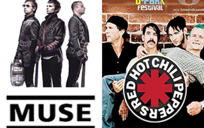 RED HOT CHILI PEPPERS и MUSE на фестивале Upark