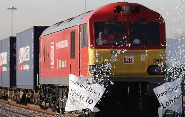 В Лондон прибыл первый грузовой поезд из Китая