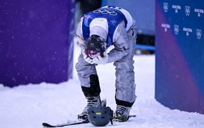 Украина шла на "серебро" Олимпиады-2026, но один рискованный прыжок разрушил все