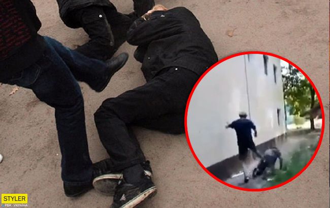 У Києві підлітки побили безхатька і зняли на відео: нелюдів жорстко провчили