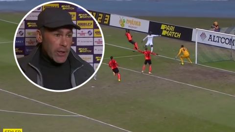 Президент "Олімпіка" увірвався в ефір каналу і покрив матом арбітра (відео)