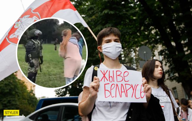 Силовики в Минске на видео "объяснили" избиение протестующих
