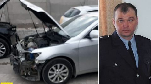 В&nbsp;Запорожье полковника полиции уличили в пьяном ДТП: дело хотят замять