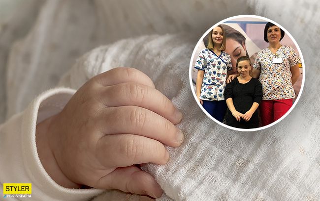 В Днепре уникальная роженица стала мамой здоровой малышки: трогательные фото