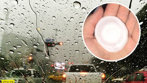 Мелитополь засыпало градом размером с пельмень: фото и видео "армагеддона"