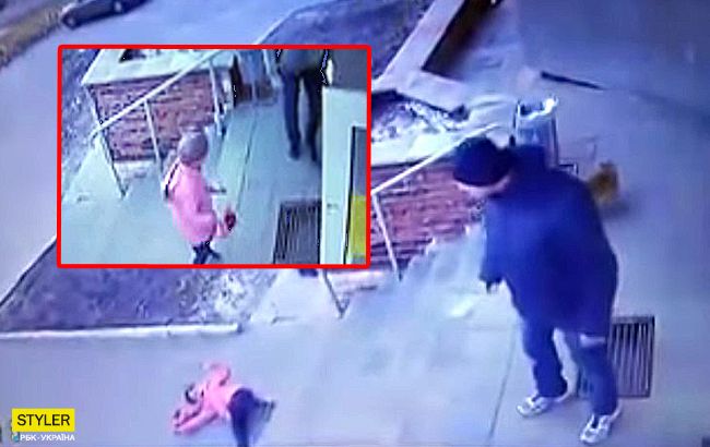 Хотів заспокоїти: батько скинув шестирічну доньку зі сходів (відео)