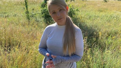 Фото на старте: утро Тимошенко началось не с хот-дога и кофе